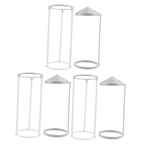 ifundom 3 Sätze Zerstäuberhalter Luftbefeuchter Spritzschutz Humidifier Abdeckung Humidifier Zubehör Teichspritzschutz Spritzschutz des Nebelherstellers Befeuchterabdeckung Plastik Weiß von ifundom