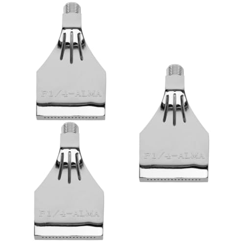 ifundom 3 Stück Aluminiumlegierung Luftsprühdüse Alma Flache Blasdüse für Druckluftkompressor für Kühlung und Sprühanwendungen Langlebig und Effizient ifundom 3 Stück Aluminiumlegierung Luftsprühdüse Alma Flache Blasdüse für Druckluftkompressor für Kühlung und Sprühanwendungen Langlebig und Effizient von ifundom