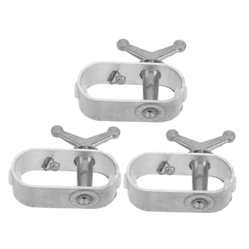 ifundom 3 Stück Teiliges Robustes Spannset für Poolabdeckungen mit Ratsche und Winde Einfach zu Bedienen Winterfest Geeignet für Oberirdische Pools Silberfarbene Kabelspanner ifundom 3 Stück Teiliges Robustes Spannset für Poolabdeckungen mit Ratsche und Winde Einfach zu Bedienen Winterfest Geeignet für Oberirdische Pools Silberfarbene Kabelspanner von ifundom