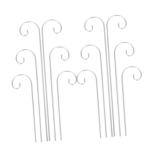 ifundom 30stücke Metall Gartenhaken Für Draußen Zum Aufhängen Von Laternen Pflanzenkörben Und Ornamenten Wetterfeste Gartendekoration Pflanzenhalter Und Gartenpfähle von ifundom