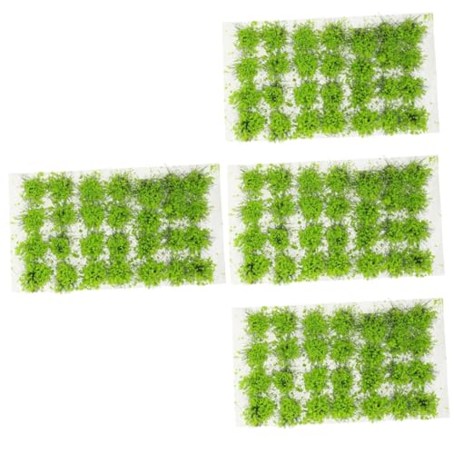 ifundom 4 Boxen Künstlicher Blumenstrauß Deko Langlebig Wiederverwendbar für Garten und Partydekoration Miniaturlandschaften und Heimdekoration Uv und Pflegeleicht von ifundom
