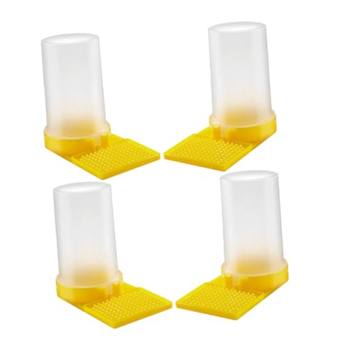 ifundom 4 Stück Bienentränke Bienen Wasser Futterspender Honigwaben Eingang Fütterungsgerät Imkereibedarf Leicht zu Reinigen Sicher für Anfänger und erfahrene Imker ifundom 4 Stück Bienentränke Bienen Wasser Futterspender Honigwaben Eingang Fütterungsgerät Imkereibedarf Leicht zu Reinigen Sicher für Anfänger und erfahrene Imker von ifundom