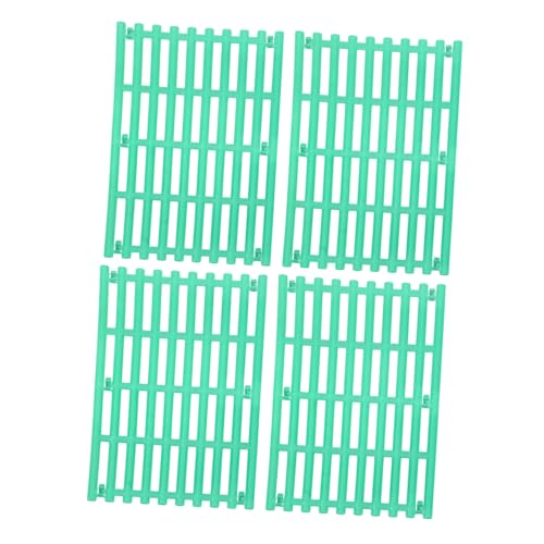 ifundom 4 Stück Kaninchen Bodenmatte Für Käfig Hasenkäfig Pad Kaninchen Haustierkäfig Matte Kleintier Pads Hunde von ifundom