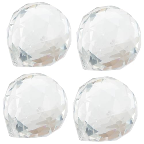 ifundom 4Stücke Kristallprismen für Fenster Hängende Kristallkugeln zur Regenbogen Lichtfänger für Wohnzimmer Garten und Hochzeiten Langlebig und Funkelnd ifundom 4Stücke Kristallprismen für Fenster Hängende Kristallkugeln zur Regenbogen Lichtfänger für Wohnzimmer Garten und Hochzeiten Langlebig und Funkelnd von ifundom