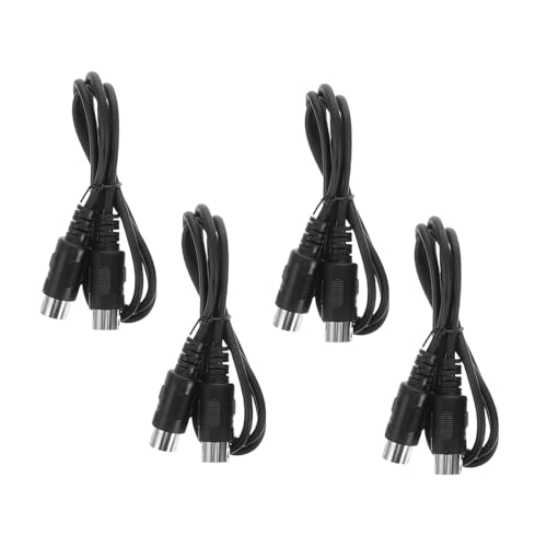 ifundom 4 Stück Midi Kabel Pin für Professionelle Instrumente Hochwertige Audioverbindung für Keyboard Synthesizer Piano und Elektronische Drums von ifundom