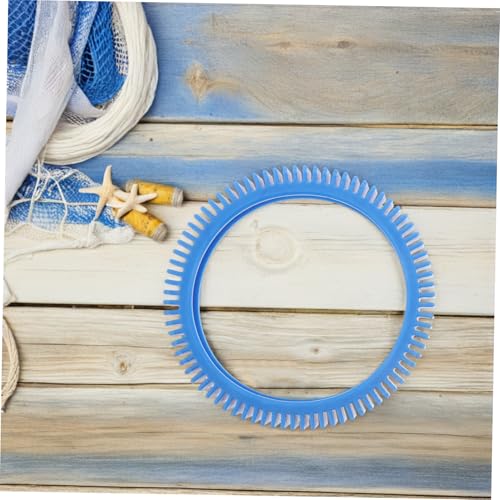 ifundom 4 Stück Teiliges Pool-Reifen Flexiblem PVC Ersatzräder Vorne und Hinten mit Hump für Automatische Poolreiniger rutschfeste Reifen für Stabile Traktion und Lange Lebensdauer bei von ifundom