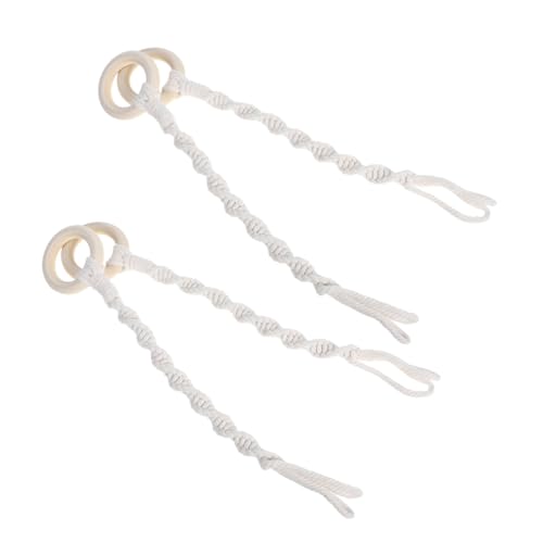 ifundom 4 Teiliges Hängepflanzen Extender Handgewebter Pflanzenhänger Baumwollseil Für Den Und Außenbereich – Hängender Pflanzgefäßhalter Im Boho Stil von ifundom