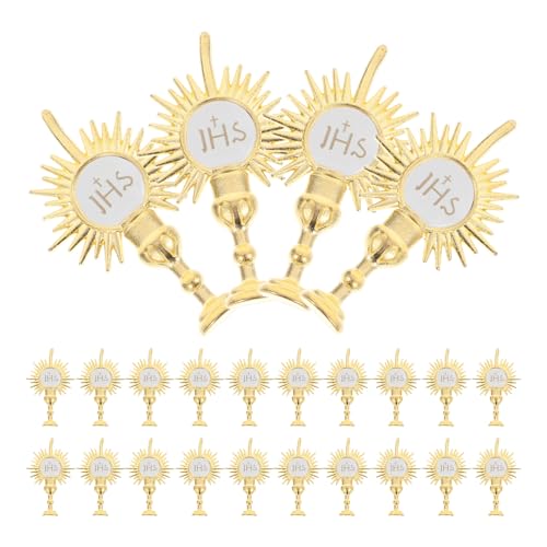 ifundom 5 Sätze Teiliges Religiöse Topper Deko Für Vintage Heiliges Licht Ornamente Für Feierlichkeiten Für Religiöse Partys Und Fotorequisiten 24 Stück * 5 ifundom 5 Sätze Teiliges Religiöse Topper Deko Für Vintage Heiliges Licht Ornamente Für Feierlichkeiten Für Religiöse Partys Und Fotorequisiten 24 Stück * 5 von ifundom