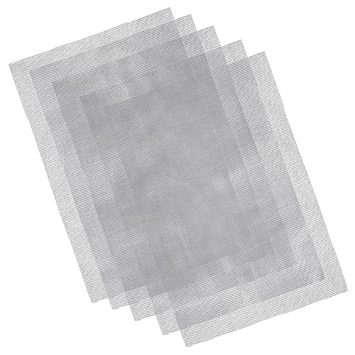 ifundom 5 Stück Flowerpot Drainage Mesh Pads Teiliges Atmungsaktive Unterlage für Bonsai und Sukkulenten Verhindert Bodenauslaufen für Garten und Balkon von ifundom