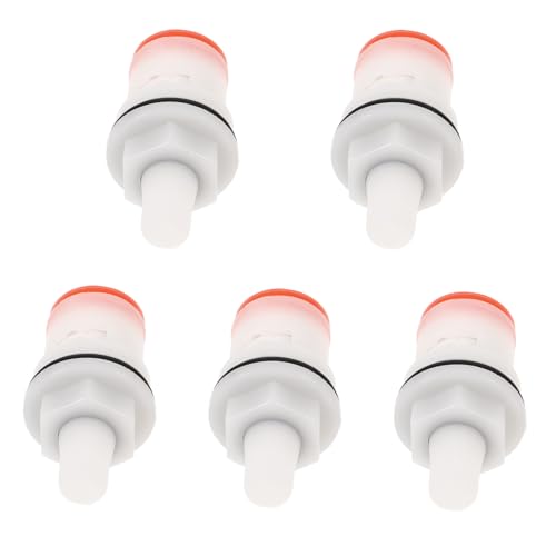 ifundom 5 Stück Teiliges Ventilkern ersatzset aus Robustem Kunststoff Hitze Korrosionsbeständig Kompatibel mit Kalten und Warmen Wasserhähnen Einfach zu Montieren für Bad Küchenarmaturen ifundom 5 Stück Teiliges Ventilkern ersatzset aus Robustem Kunststoff Hitze Korrosionsbeständig Kompatibel mit Kalten und Warmen Wasserhähnen Einfach zu Montieren für Bad Küchenarmaturen von ifundom