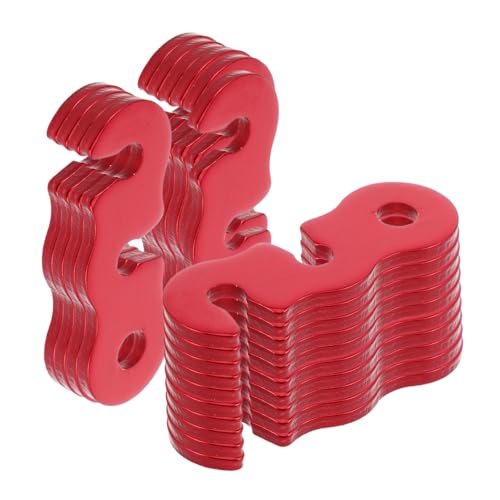ifundom 50 Stück Alu-guyline-Spanner mit S DREI-Augen-Design Leichter Zeltseil-Spanner zur Schnellen Seiljustierung Langlebig Abriebfest für Outdoor Camping Wandern Rot ifundom 50 Stück Alu-guyline-Spanner mit S DREI-Augen-Design Leichter Zeltseil-Spanner zur Schnellen Seiljustierung Langlebig Abriebfest für Outdoor Camping Wandern Rot von ifundom