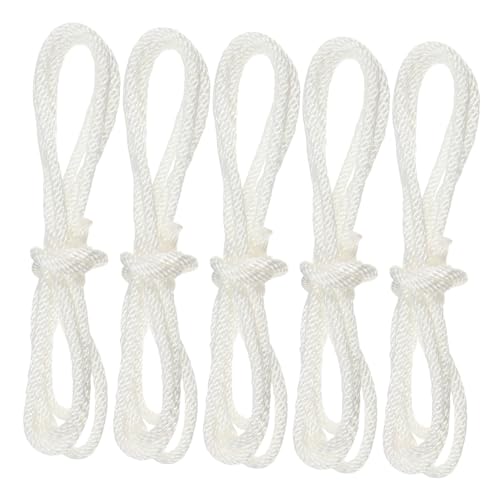ifundom 50 Stück Nylon für Kettensäge Generator Rasenmäher Hochfeste Rückstoßstarter Schnur für Benzinmotoren und Vielseitige Anwendungen von ifundom