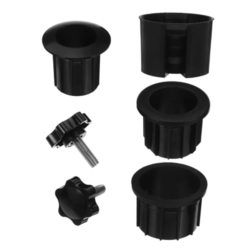 ifundom 6 Stück Schirmlochkappe Schirmlochstopfenabdeckung Schirmzubehör Schirmsockelstopfenkappe Terrassentisch Schirmlochringstopfen Schirmständerlochabdeckung von ifundom