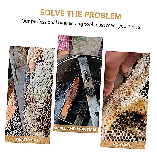 ifundom 6stücke Drahteinbetter Für Rahmen - Einbettwerkzeug Bienenzucht-einbettwerkzeug Imkereiausrüstung Imkerbedarf Werkzeug Wird Eine Dünne Mittelwachs in Jeden Holzrahmen Eingearbeitet von ifundom