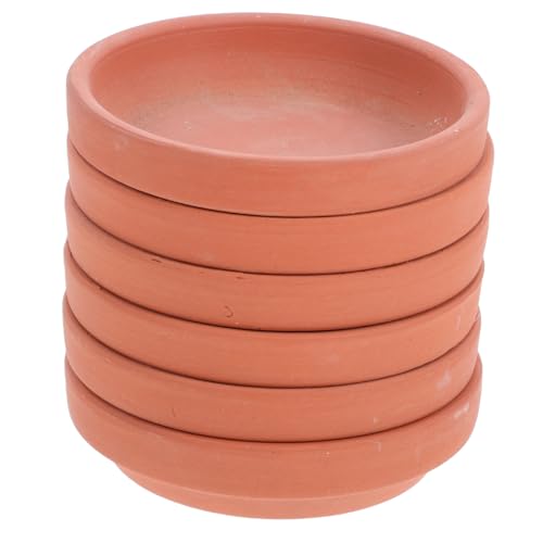 ifundom 6 Stück Teiliges Blumentopf Untersetzer Terrakotta Teller für Pflanzen Effizienter Wasserfänger für Innenräume und Pflanzpflege Schützt Oberflächen und Sorgt für Böden ifundom 6 Stück Teiliges Blumentopf Untersetzer Terrakotta Teller für Pflanzen Effizienter Wasserfänger für Innenräume und Pflanzpflege Schützt Oberflächen und Sorgt für Böden von ifundom