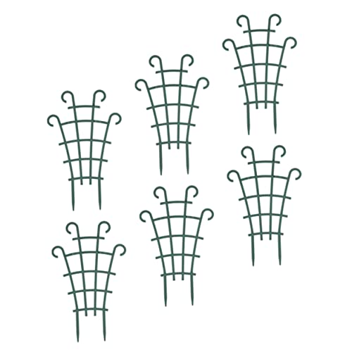 ifundom 6 Stück Teiliges Pflanzenklettergerüst Pflanzstütze Rostfreiem Material Stabiles Rankgitter für Topfpflanzen und Kletterpflanzen Kombinierbar und Wetterbeständig für Garten und ifundom 6 Stück Teiliges Pflanzenklettergerüst Pflanzstütze Rostfreiem Material Stabiles Rankgitter für Topfpflanzen und Kletterpflanzen Kombinierbar und Wetterbeständig für Garten und von ifundom