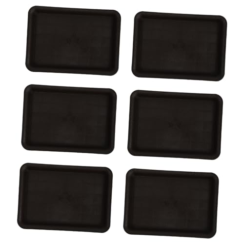 ifundom 6 Stück Rechteckige Blumentopf Untersetzer Tragbare Kunststoff Wassertabletts für Pflanzen Wiederverwendbare Blumentopf Basen für Drinnen und Draußen Leicht zu Reinigen und ifundom 6 Stück Rechteckige Blumentopf Untersetzer Tragbare Kunststoff Wassertabletts für Pflanzen Wiederverwendbare Blumentopf Basen für Drinnen und Draußen Leicht zu Reinigen und von ifundom
