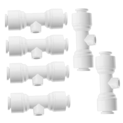ifundom 6 Stück Wassernebelanschluss Adapter Gerade Schnellverbinder für Bewässerungssysteme Lecksichere Verbindung für Effiziente Sprüh Anwendungen ifundom 6 Stück Wassernebelanschluss Adapter Gerade Schnellverbinder für Bewässerungssysteme Lecksichere Verbindung für Effiziente Sprüh Anwendungen von ifundom