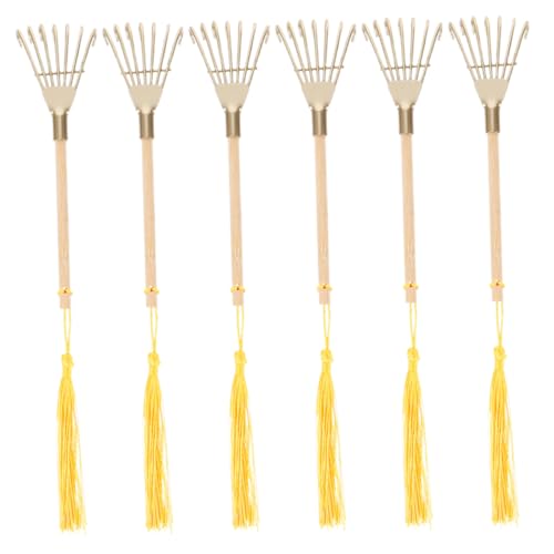 ifundom 6 Teiliges Rechen Dekorationshandwerk Mini Zen Gartenrechen Für Den Tisch Kleiner Zen Garten Handrechen Metall Zen Rechen Miniaturen Gartengeräte Manueller Sandrechen ifundom 6 Teiliges Rechen Dekorationshandwerk Mini Zen Gartenrechen Für Den Tisch Kleiner Zen Garten Handrechen Metall Zen Rechen Miniaturen Gartengeräte Manueller Sandrechen von ifundom