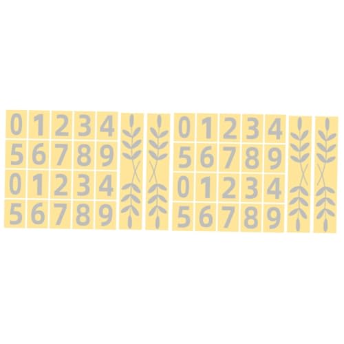 ifundom 8 Sets Mülleimer Etiketten Für Mülltonnen Selbstklebende Nummernaufkleber Briefkastennummern Moderne Briefkastennummern Aufkleber Selbstklebende Aufkleber Für Briefkästen von ifundom