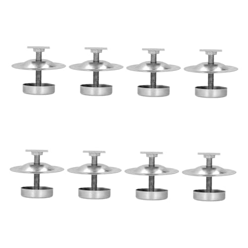 ifundom 8 Stück Aus Rostfreiem – Zubehör Für Den Außenbereich Stabilisatorbasis Für Garten Metallzubehör Ständer Stoßfeste Robuste Füße Bienenstockwerkzeuge Fronthalter von ifundom