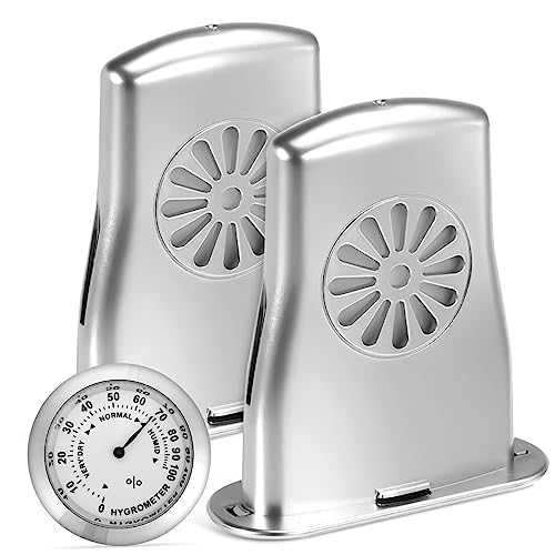 ifundom Akustikgitarren-luftbefeuchter Violinen-luftbefeuchter-set Schalllochthermometer von ifundom