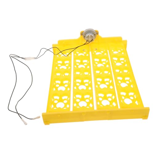 ifundom Automatisches Inkubatoren eierfach für Geflügel Fach Vierblatt Design Stabilem Material Vollautomatischer Drehfunktion für Hühner Gänse Wachtel Eier Langlebig und Platzsparend von ifundom