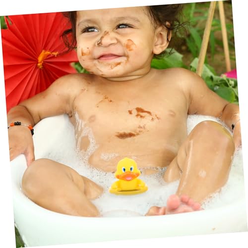 ifundom Badethermometer Schwimmend Cartoon design Wasserspielzeug für Babywanne und Pool Elektronischer Wassertemperaturmesser Sicher und Multifunktional für Bad und Spa Gelb von ifundom