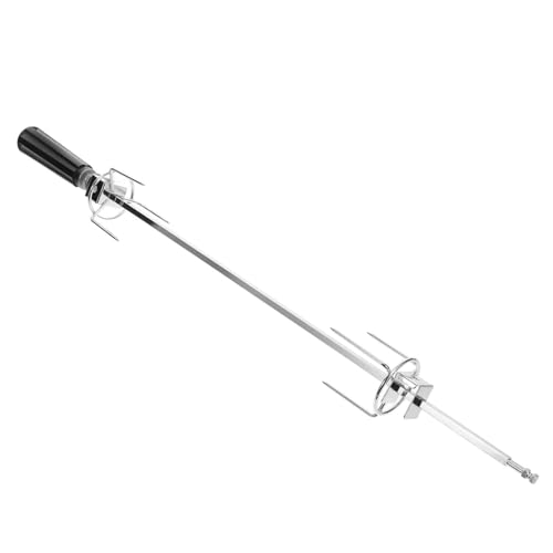 ifundom Bbq Drehbar Grillgabel für Hähnchen Truthahn Vielseitig Camping Grillzubehör Robust für Outdoor ifundom Bbq Drehbar Grillgabel für Hähnchen Truthahn Vielseitig Camping Grillzubehör Robust für Outdoor von ifundom