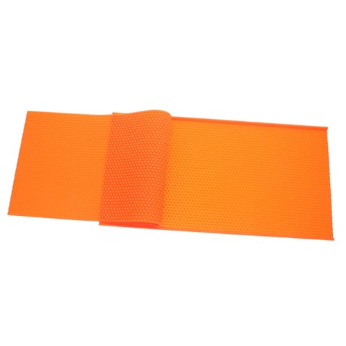 ifundom Bienenwachspressform Wabenmuster Flexibel Langlebig für Imkereibedarf DIY Bienenwachsplatten Herstellung Orange Wiederverwendbar ifundom Bienenwachspressform Wabenmuster Flexibel Langlebig für Imkereibedarf DIY Bienenwachsplatten Herstellung Orange Wiederverwendbar von ifundom