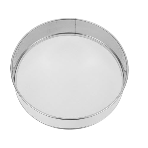 ifundom Bodensieb mit Feinem Maschengewebe für Präzise Laborbodenanalysen und Zuverlässige Testergebnisse Rostfrei und Leicht zu Reinigen Doppeltes Rahmendesign für Effizienz ifundom Bodensieb mit Feinem Maschengewebe für Präzise Laborbodenanalysen und Zuverlässige Testergebnisse Rostfrei und Leicht zu Reinigen Doppeltes Rahmendesign für Effizienz von ifundom