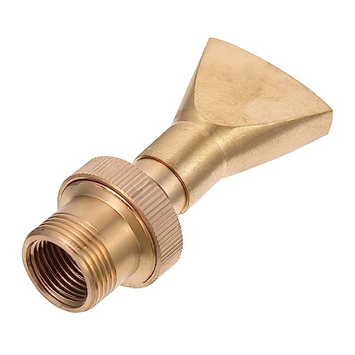 ifundom Messing Springbrunnensprinkler 1/2 Zoll Fächerförmig für Teich und Garten Verstellbare Wasserdüse für Dekorative Bewässerung Installieren Passend für Verschiedene Teichgrößen ifundom Messing Springbrunnensprinkler 1/2 Zoll Fächerförmig für Teich und Garten Verstellbare Wasserdüse für Dekorative Bewässerung Installieren Passend für Verschiedene Teichgrößen von ifundom