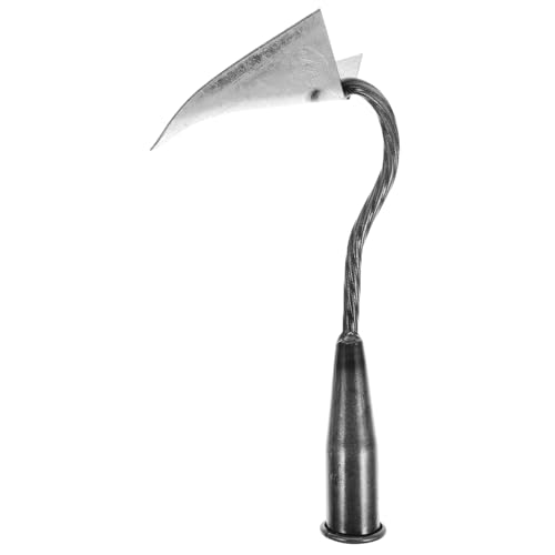 ifundom Dreieckige Bodenhacke aus Robustem Metall Langlebiges Grab Umgrabetool für Gartenarbeit Vielseitig zum Umgraben Düngen und Bepflanzen für Gemüsebeete und Landflächen von ifundom