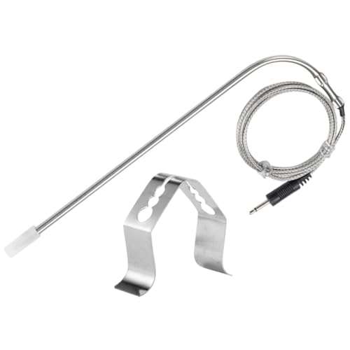 ifundom Edelstahl Bbq Temperatursonde Clip Halter Metallklammer Flexibel Langlebig für Grill Fleischsonde Smoker Küchen Thermometer Zubehör ifundom Edelstahl Bbq Temperatursonde Clip Halter Metallklammer Flexibel Langlebig für Grill Fleischsonde Smoker Küchen Thermometer Zubehör von ifundom