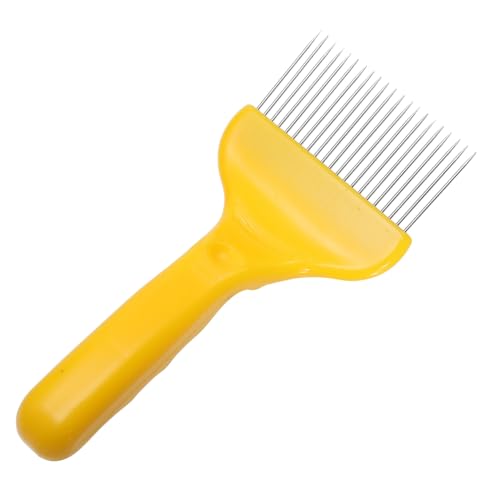 ifundom Entdeckelungsgabel Edelstahl Imker Werkzeug Honigsammler mit Robustem Griff Ergonomisch Leicht für Bienenzucht Zubehör von ifundom
