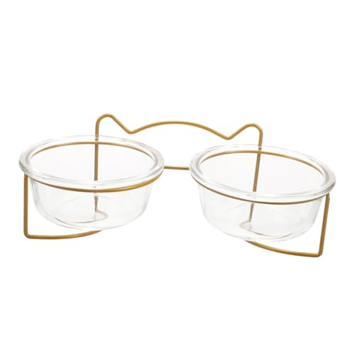 ifundom Erhöhte Katzennapf mit Neigung Abnehmbarem Futternapf Dualer Metallhalterung Ergonomisch Leicht zu Reinigen für Katzen und Kleine Haustiere ifundom Erhöhte Katzennapf mit Neigung Abnehmbarem Futternapf Dualer Metallhalterung Ergonomisch Leicht zu Reinigen für Katzen und Kleine Haustiere von ifundom