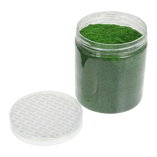 ifundom Flasche Realistisches Rasenpulver für DIY Landschaftsdekor Simulation Moos Langlebig Reinigen für Modellbau und Bastelprojekte von ifundom