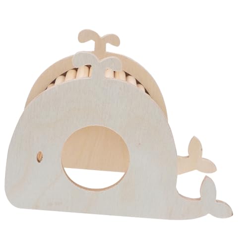ifundom Hamster Versteckhaus Leiter Und Schlafplatz Bissfestes Hamster Nest Für Kleintiere Zum Entspannen Spielen Und Schlafen von ifundom
