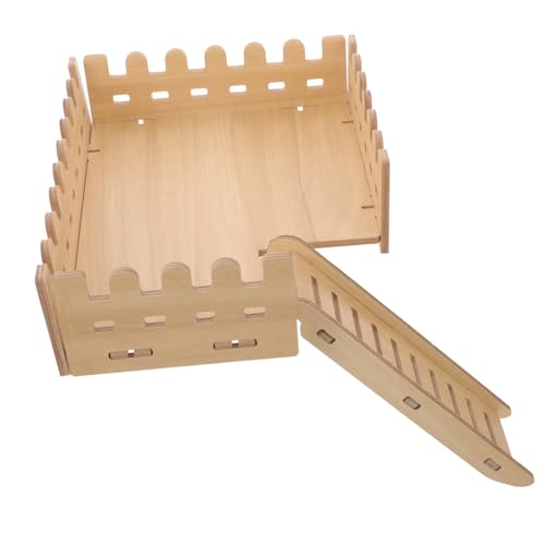 ifundom Hamster Käfig Plattform aus Holz mit Stabiler Leiter Langlebiges Kletterspielzeug für Kleine Haustiere Wie Meerschweinchen und Zwerghasen zur Erweiterung Käfigs und Spielspaß ifundom Hamster Käfig Plattform aus Holz mit Stabiler Leiter Langlebiges Kletterspielzeug für Kleine Haustiere Wie Meerschweinchen und Zwerghasen zur Erweiterung Käfigs und Spielspaß von ifundom