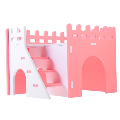 ifundom Hamsterhaus aus Holz Adorable Hideout für Hamster Chinchillas und Meerschweinchen Ausruhen Farbenfrohe Villa für Kleintiere Sicher und Langlebig ifundom Hamsterhaus aus Holz Adorable Hideout für Hamster Chinchillas und Meerschweinchen Ausruhen Farbenfrohe Villa für Kleintiere Sicher und Langlebig von ifundom