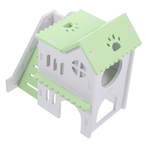 ifundom Hamsterhaus aus Massivem Holz Bunte Villa für Hamster Meerschweinchen und Chinchillas Ruhiger Rückzugsort Stressreduzierendes Nagerhaus Ausruhen ifundom Hamsterhaus aus Massivem Holz Bunte Villa für Hamster Meerschweinchen und Chinchillas Ruhiger Rückzugsort Stressreduzierendes Nagerhaus Ausruhen von ifundom