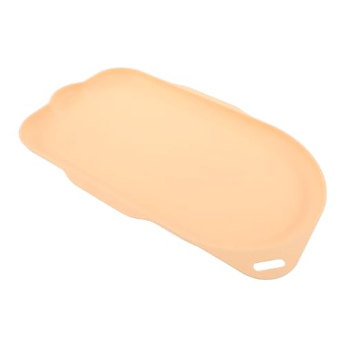 ifundom Haustier Tischset Pet-Food-Pad kleine hundenapfmatte Futternapf für Katzen Haustierplatzierungsmatte hundefutternapf Matte Futternapfmatte Napfmatte für Haustierhunde pp Gelb von ifundom