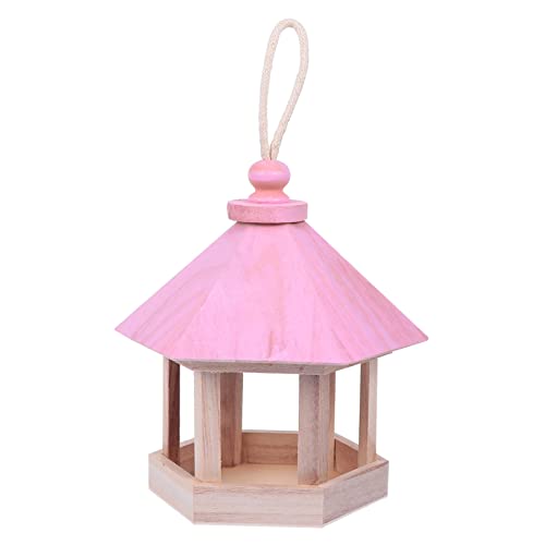 ifundom Holz Vogelhaus DIY Futterstation für Unbearbeitetes Vogelhäuschen Bemalen und Dekorieren Leichtes und Langlebiges Design Aufhängen im Garten oder Terrasse ifundom Holz Vogelhaus DIY Futterstation für Unbearbeitetes Vogelhäuschen Bemalen und Dekorieren Leichtes und Langlebiges Design Aufhängen im Garten oder Terrasse von ifundom