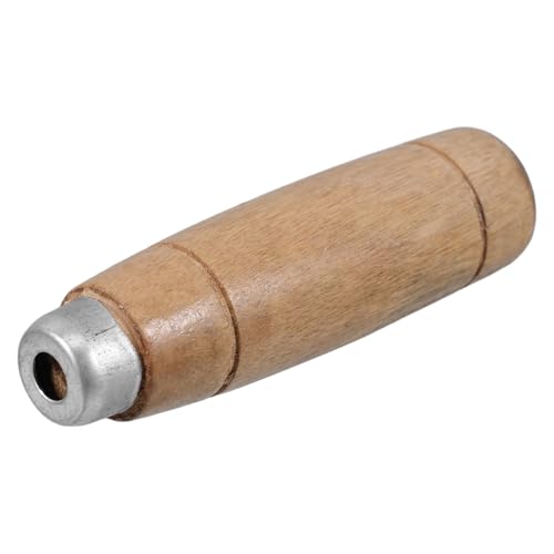 ifundom Holzdatei -Handle Mit Starken Metallkragen Handbohrdatei Handwerkswerkzeug Craft Tool Datei Schneidwerkzeug Wartung Zubehör von ifundom
