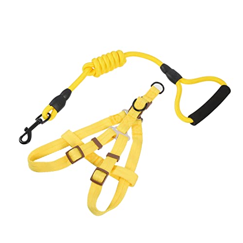 ifundom Hundegeschirr Verstellbar mit Strapazierfähiger Flexibler Nylon Leine Atmungsaktive Hundeweste mit Weichem Geeignet für Kleine bis Mittelgroße Hunde Komfortables und ifundom Hundegeschirr Verstellbar mit Strapazierfähiger Flexibler Nylon Leine Atmungsaktive Hundeweste mit Weichem Geeignet für Kleine bis Mittelgroße Hunde Komfortables und von ifundom