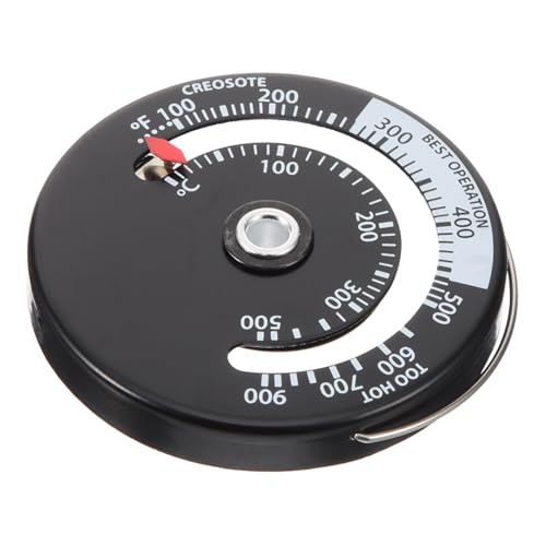 ifundom Hygrometer Thermometer Wandmontage Temperatur Feuchtigkeitsmesser für Innen und Außen Kleines Mechanisches Thermometer für Zimmer Küche Ofen und Büro von ifundom