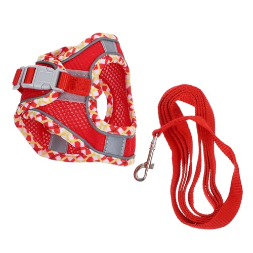 ifundom Katzen Geschirr Set XXS mit Reflektierendem Sicherheitsstreifen Leichtes Stabiles Katzenweste Geschirr und Leine für Welpen und Kätzchen Einfach Auszuziehen für Outdoor ifundom Katzen Geschirr Set XXS mit Reflektierendem Sicherheitsstreifen Leichtes Stabiles Katzenweste Geschirr und Leine für Welpen und Kätzchen Einfach Auszuziehen für Outdoor von ifundom