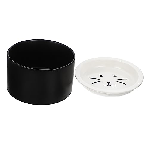 ifundom Keramik Futternapf mit Vorratsbehälter Glatte Oberfläche Langlebig und Leicht zu Reinigen Vielseitiger Trink und Futternapf für Katzen und Hunde Schützender Design gegen ifundom Keramik Futternapf mit Vorratsbehälter Glatte Oberfläche Langlebig und Leicht zu Reinigen Vielseitiger Trink und Futternapf für Katzen und Hunde Schützender Design gegen von ifundom