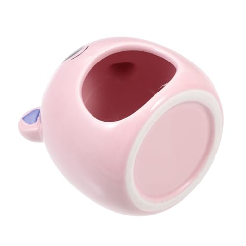 ifundom Keramik Hamsternest Haustier Schlafnest Leicht Tragbar Robust Schönes Versteck Für Zwerghamster Meerschweinchen Nagerkäfig Zubehör Rosa S von ifundom