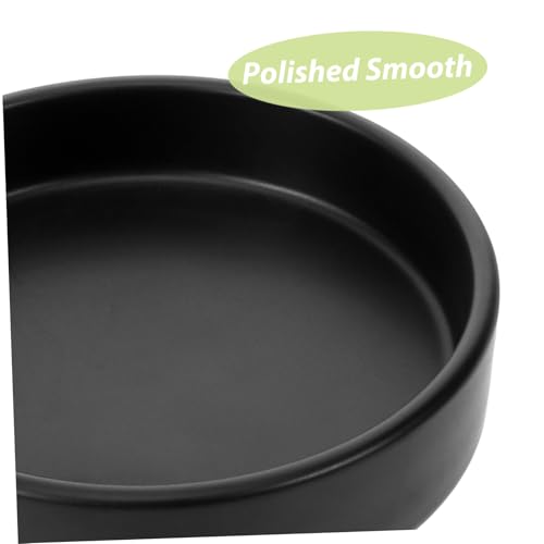 ifundom Keramik Pflanzuntersetzer Schwarz Rund Klein Wasserabweisend Langlebig und Bruchsicher für Drinnen und Draußen Schützt Möbel und Böden vor Wasser und Schmutz ifundom Keramik Pflanzuntersetzer Schwarz Rund Klein Wasserabweisend Langlebig und Bruchsicher für Drinnen und Draußen Schützt Möbel und Böden vor Wasser und Schmutz von ifundom